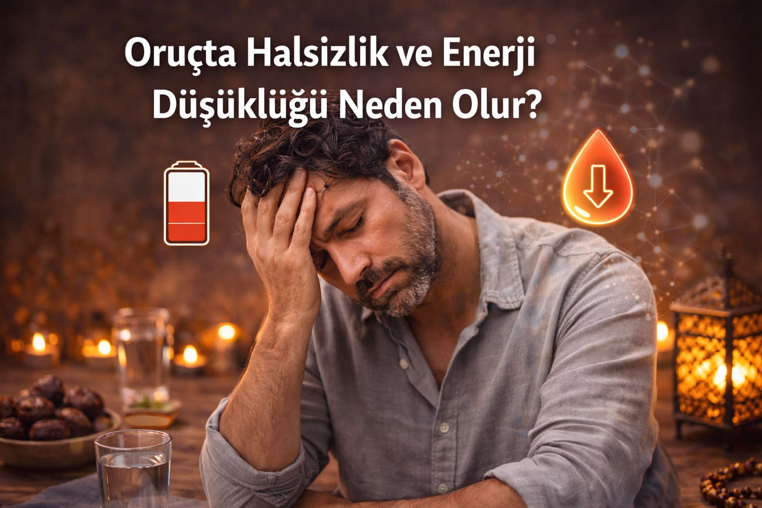 Oruçta Halsizlik ve Enerji Düşüklüğü Neden Olur?